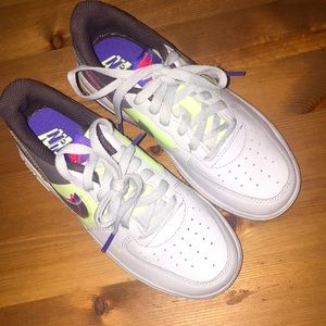 Kids Nike Air Force Ones Tennis Shoes